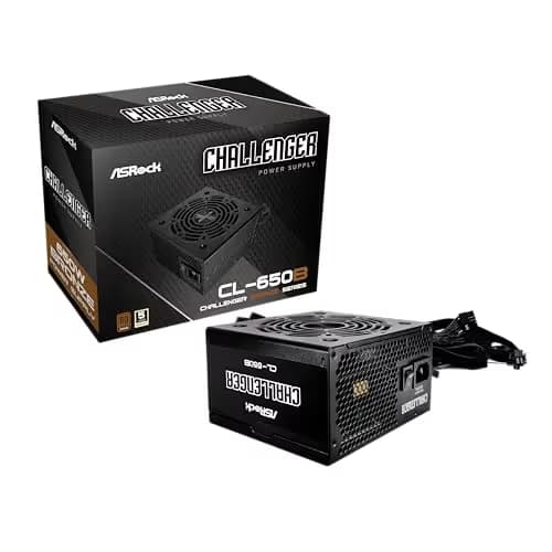 ASRock Challenger CL-650B Black 650W Non-Modular 80+ Bronze main image