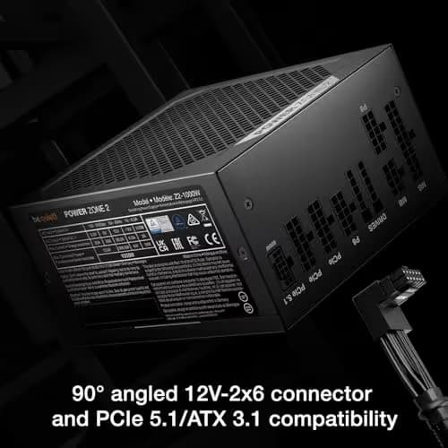 be quiet! Power Zone 2 ATX 1000W Fully Modular 80+ Platinum Certified image