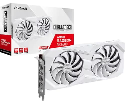 ASRock AMD Radeon RX 6600 Challenger 8GB GDDR6 main image