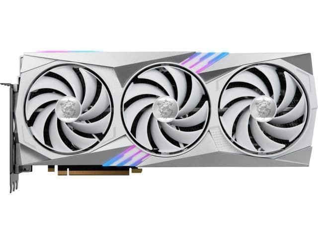MSI GeForce RTX 4070 Ti SUPER GAMING X TRIO 16GB GDDR6X White / Silver image