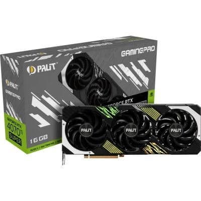 Palit GamingPro GeForce RTX 4070 Ti SUPER 16GB GDDR6X Black main image