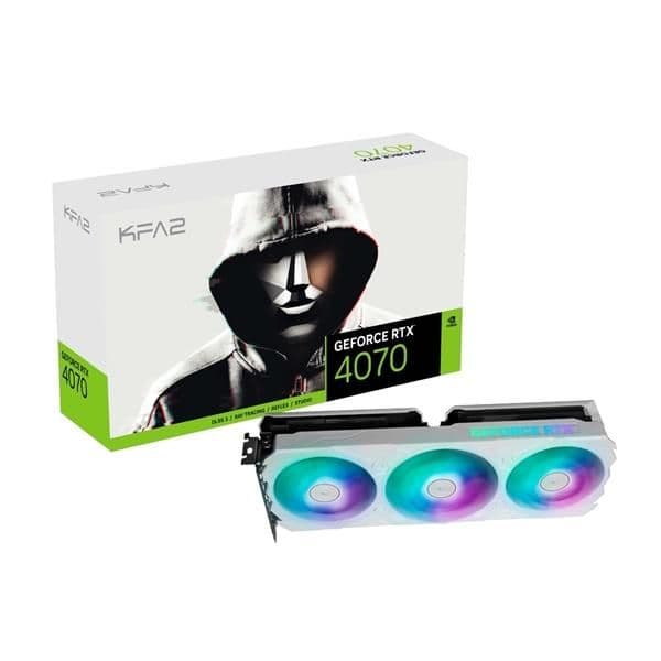 KFA2 EX Gamer GeForce RTX 4070 12GB GDDR6X White main image
