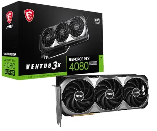MSI GeForce RTX 4080 SUPER 16G VENTUS 3X OC GDDR6X main image