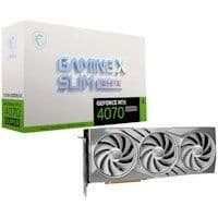 MSI GAMING X SLIM GeForce RTX 4070 SUPER 12GB GDDR6X White main image