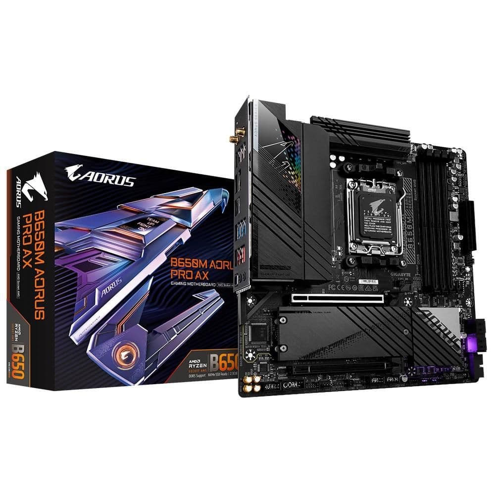 Gigabyte B650M AORUS PRO AX AM5 DDR5 Micro ATX main image