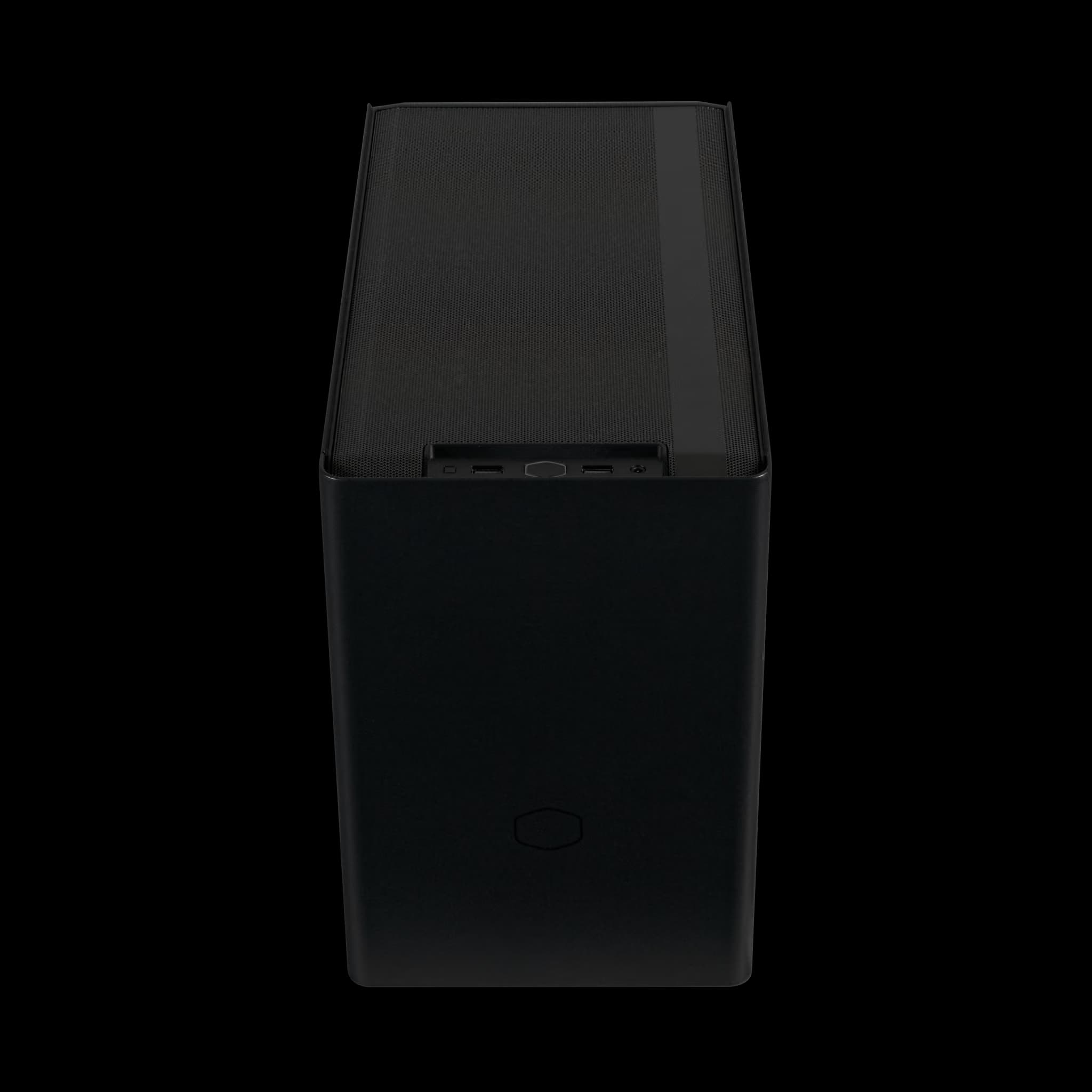 Cooler Master MasterBox NR200P Mini-ITX Desktop Black Tempered Glass Side Panel image