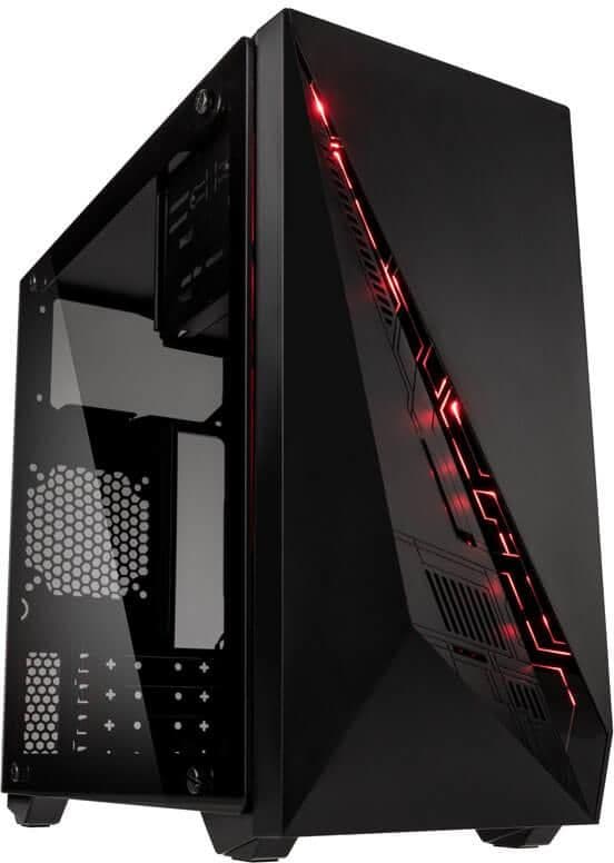 KOLINK INSPIRE K2 RGB Micro ATX Mini Tower Black Tempered Glass image
