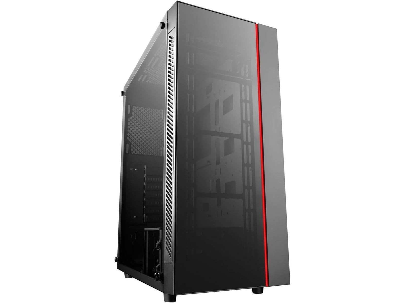 Deepcool MATREXX 55 ATX Mid Tower Black with Tempered Glass Side Panel and Front Panel USB 3.2 Gen 1 Type-A, USB 2.0 Type-A image