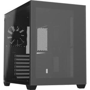 FSP Group CMT380 ATX Mid Tower Black Tempered Glass image