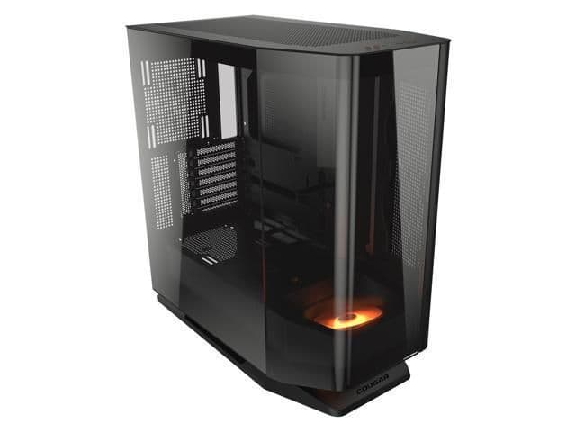 Cougar FV270 ATX Mid Tower Black Tempered Glass Side Panel image