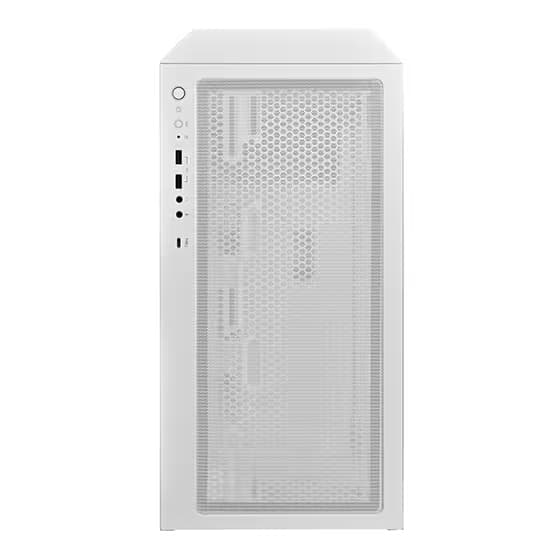 Silverstone FARA 514X ATX Mid Tower White Tempered Glass Side Panel image