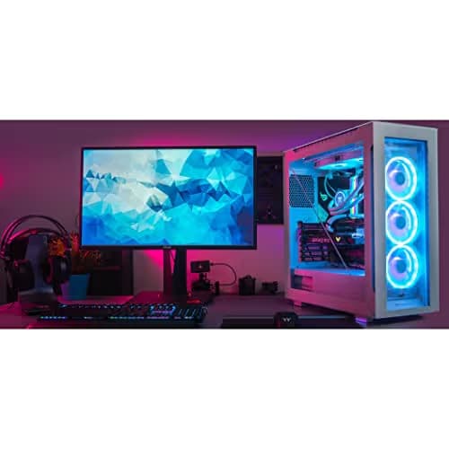 Thermaltake Divider 500 ATX Mid Tower Snow Tempered Glass ARGB image