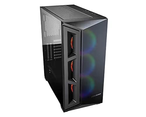 Cougar DarkBlader X5 RGB ATX Mid Tower Black Tempered Glass Side Panel image