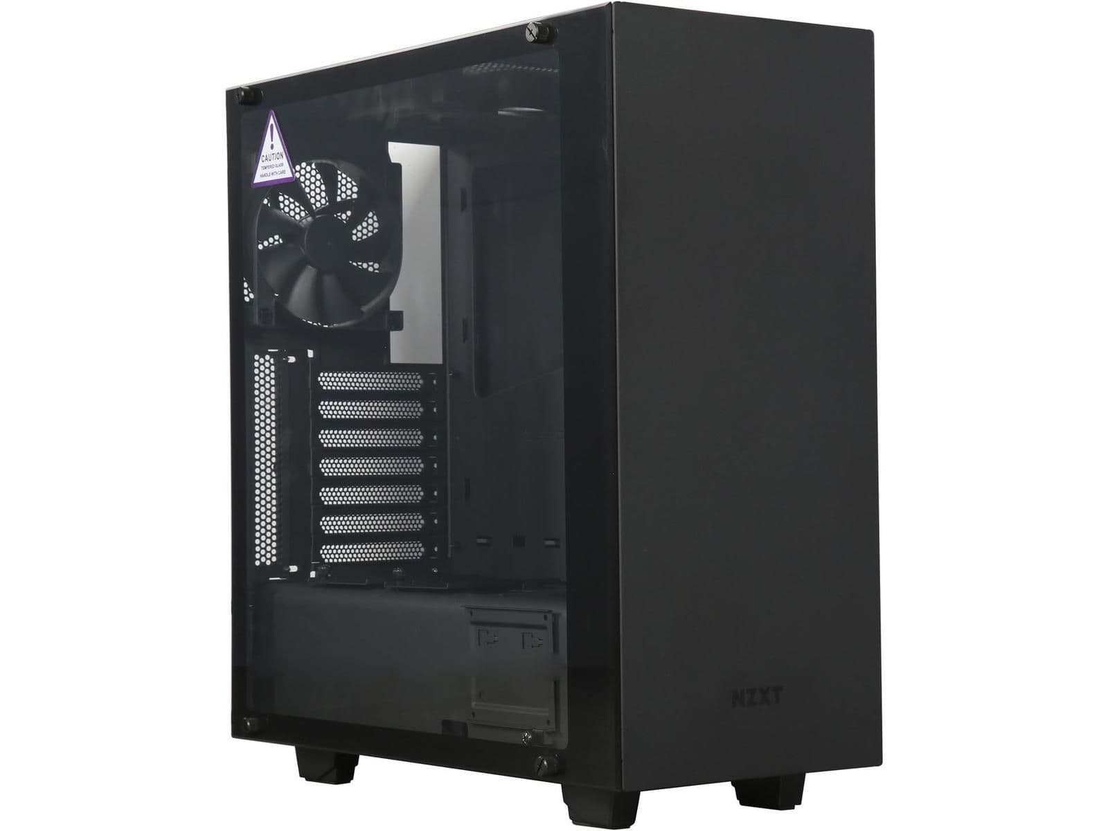 NZXT S340 Elite ATX Mid Tower Black with Tempered Glass Side Panel and USB 3.2 Gen 1 Type-A / USB 2.0 Type-A main image