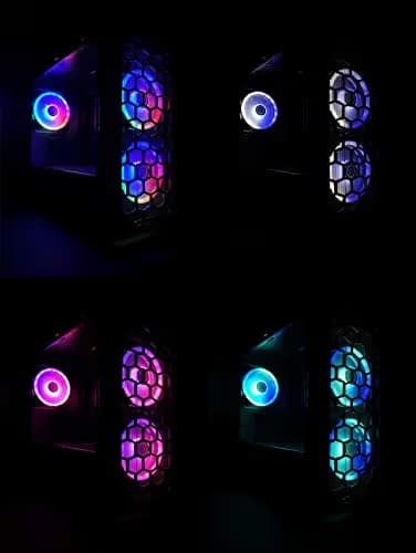 Apevia Prodigy Micro ATX Mini Tower White with Tempered Glass Side Panel and USB 3.2 Gen 1 Type-A USB 2.0 Type-A image