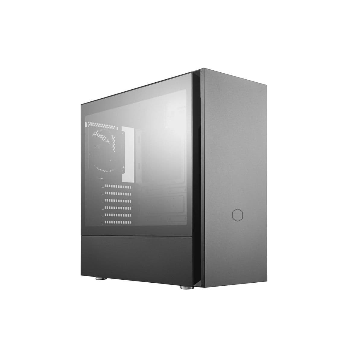 Cooler Master Silencio S600 ATX Mid Tower Black with Tempered Glass Side Panel and USB 3.2 Gen 1 Type-A main image