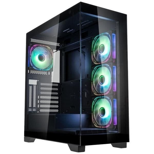 KOLINK UNITY PEAK ARGB ATX Mid Tower Black Tempered Glass image