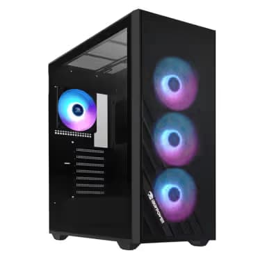 iBuypower Scale Mesh ARGB ATX Mid Tower Black Tempered Glass image