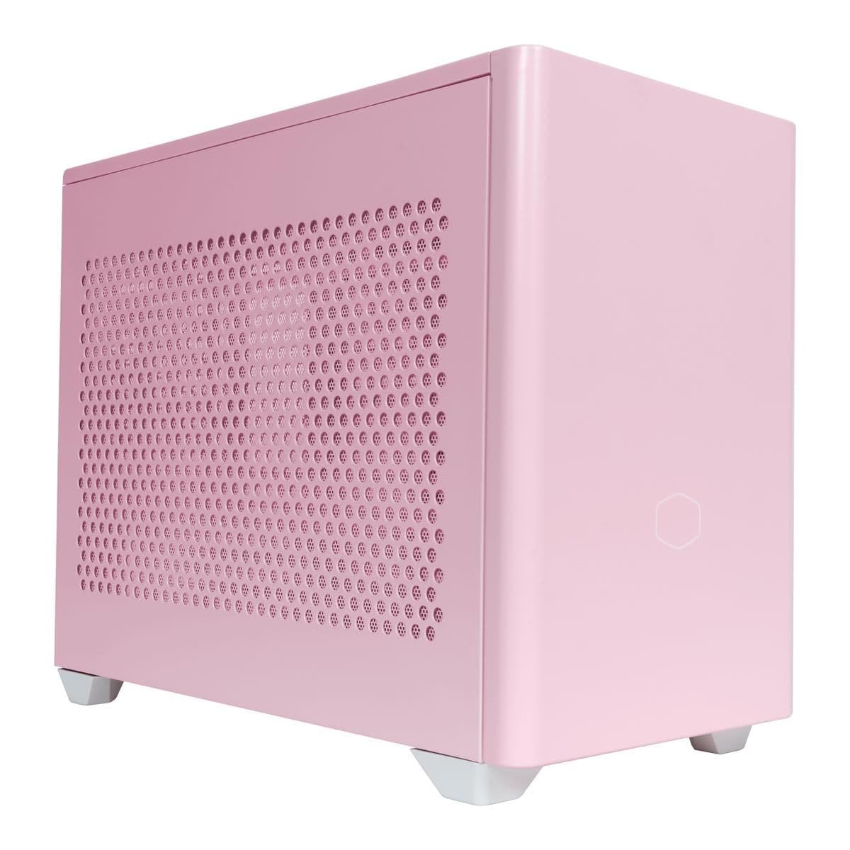 Cooler Master MasterBox NR200P Mini-ITX Desktop Pink with Steel Side Panel image