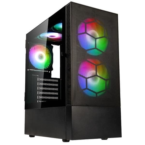 KOLINK Observatory MX Mesh ARGB ATX Mid Tower Black Tempered Glass image