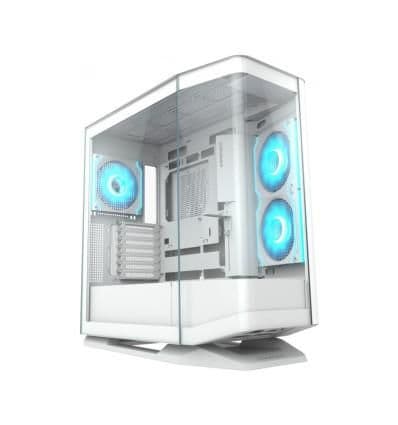 Cougar FV270 RGB ATX Mid Tower White Tempered Glass Side Panel main image