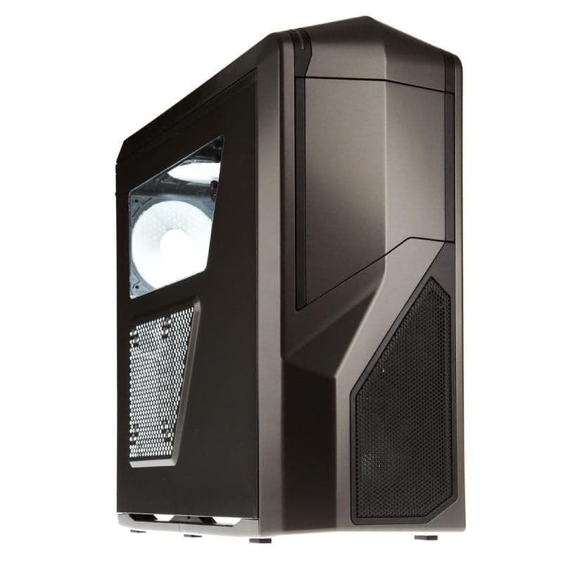 NZXT Phantom 410 ATX Mid Tower Black with Acrylic Side Panel and USB 3.2 Gen 1 Type-A, USB 2.0 Type-A main image