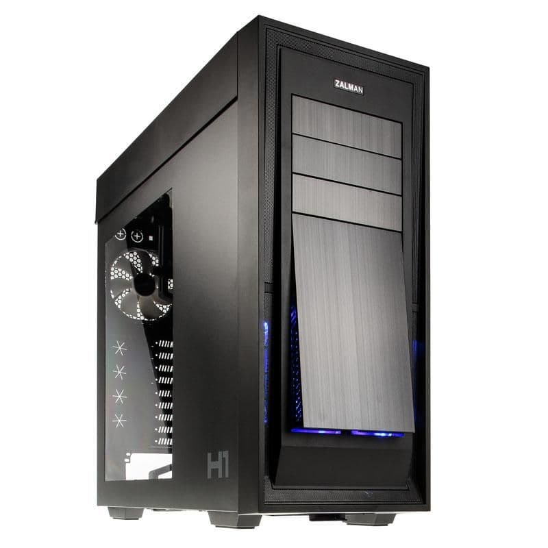 Zalman H1 ATX Full Tower Black Acrylic Side Panel image