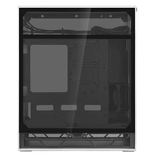 Silverstone ALTA F1 ATX Mid Tower Silver / Black with Tempered Glass Side Panel and USB 3.2 Gen 2 Type-C, USB 3.2 Gen 1 Type-A image