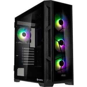 RAIJINTEK Ponos Ultra TG4 ATX Mid Tower Black Tempered Glass main image