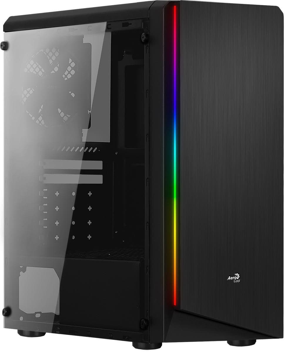 Aerocool Rift ATX Mid Tower Black Acrylic Side Panel USB 3.2 Gen 1 + USB 2.0 Front Panel main image