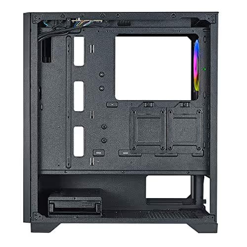 Azza Hive 450 ATX Mid Tower Black Tempered Glass Side Panel image