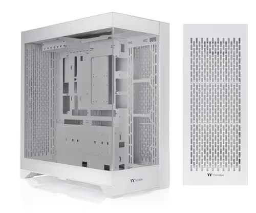 Thermaltake CTE E660 MX ATX Mid Tower White with Tempered Glass Side Panel and USB 3.2 Gen 2 Type-C, USB 3.2 Gen 1 Type-A image