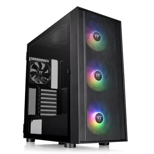 Thermaltake H570 ATX Mid Tower Black Tempered Glass ARGB image