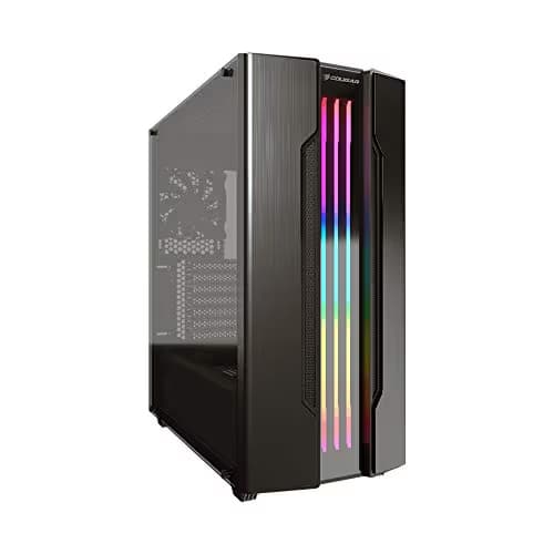 Cougar Gemini S ATX Mid Tower Gray / Black with Tempered Glass Side Panel and USB 3.2 Gen 1 Type-A, USB 2.0 Type-A main image