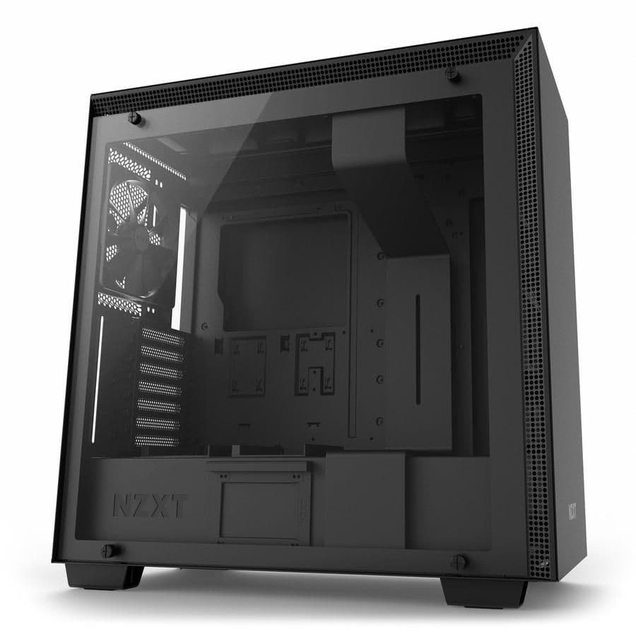 NZXT H700 ATX Mid Tower Black with Tempered Glass Side Panel and USB 3.2 Gen 1 Type-A USB 2.0 Type-A main image