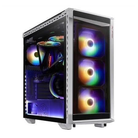 ADATA XPG Battlecruiser ATX Mid Tower White / Black Tempered Glass Side Panel, USB 3.2 Gen 2 Type-C & USB 3.2 Gen 1 Type-A main image