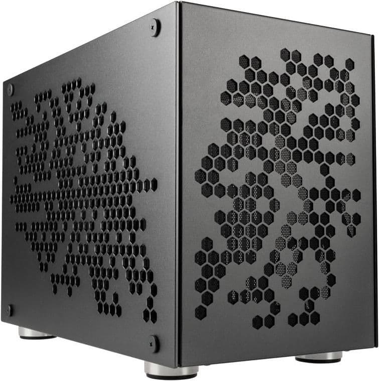 KOLINK Rocket Heavy Vented Mini-ITX Desktop Black Mesh Side Panel main image