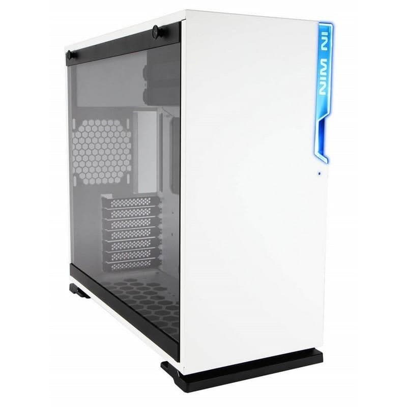 In Win 101 ATX Mid Tower White Tempered Glass Side Panel main image