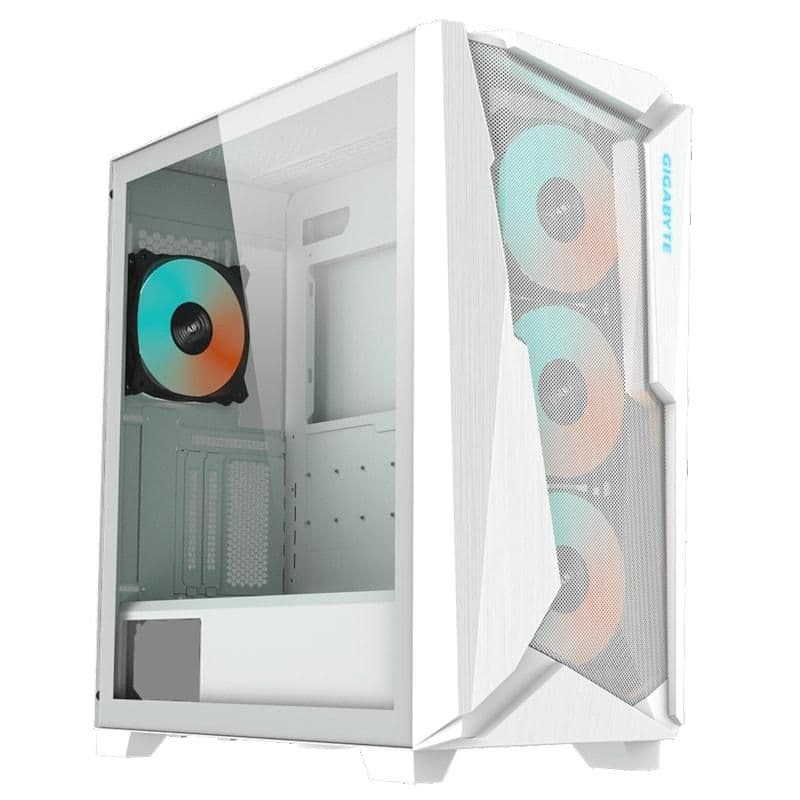 Gigabyte C301 GLASS V2 ATX Mid Tower White Tempered Glass Side Panel main image