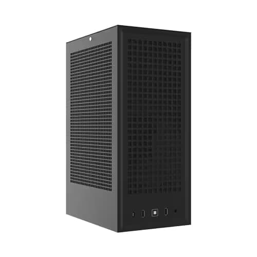 HYTE REVOLT 3 Mini-ITX Tower Black with Mesh Side Panel 700W 80+ Gold SFX Power Supply main image