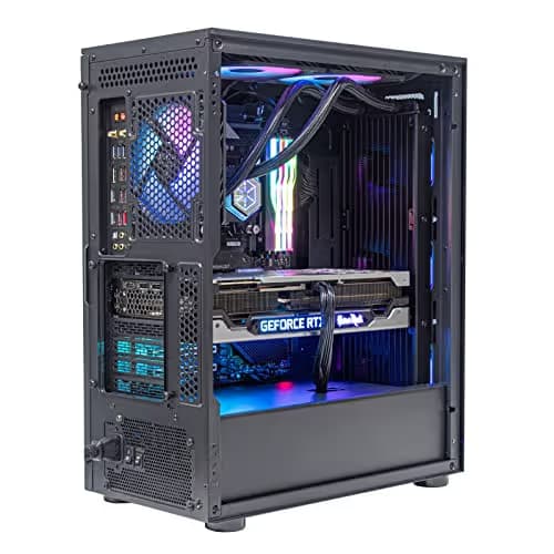 Silverstone FARA 512Z ATX Mid Tower Black with Tempered Glass Side Panel and USB 3.2 Gen 2 Type-C USB 3.2 Gen 1 Type-A image