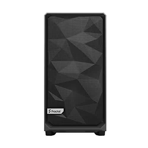 Fractal Design Meshify 2 ATX Mid Tower Gray Tinted Tempered Glass Side Panel USB 3.2 Gen 2 Type-C USB 3.2 Gen 1 Type-A image