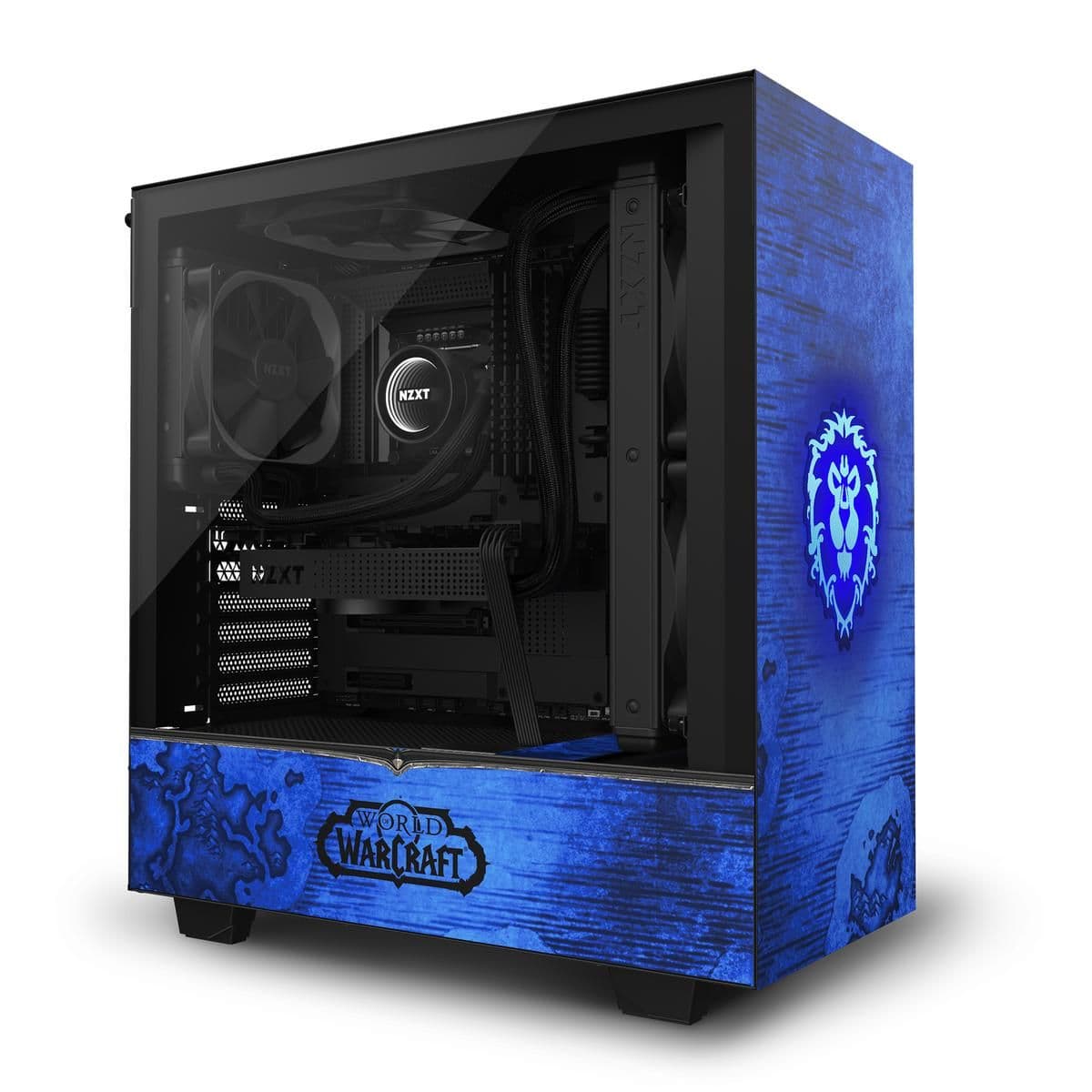 NZXT H510 Alliance ATX Mid Tower Blue with Tempered Glass Side Panel and USB 3.2 Gen 2 Type-C, USB 3.2 Gen 1 Type-A main image