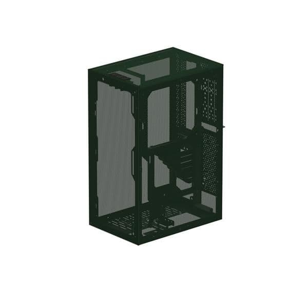 SSUPD Meshroom S ATX Mini Tower Green Mesh Side Panel, PCIe 4.0 Riser image