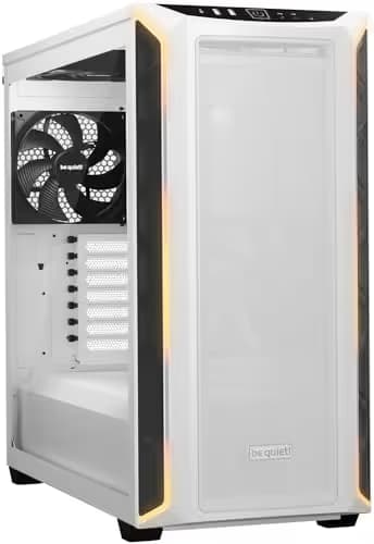 be quiet! Shadow Base 800 DX ATX Mid Tower White Tempered Glass image