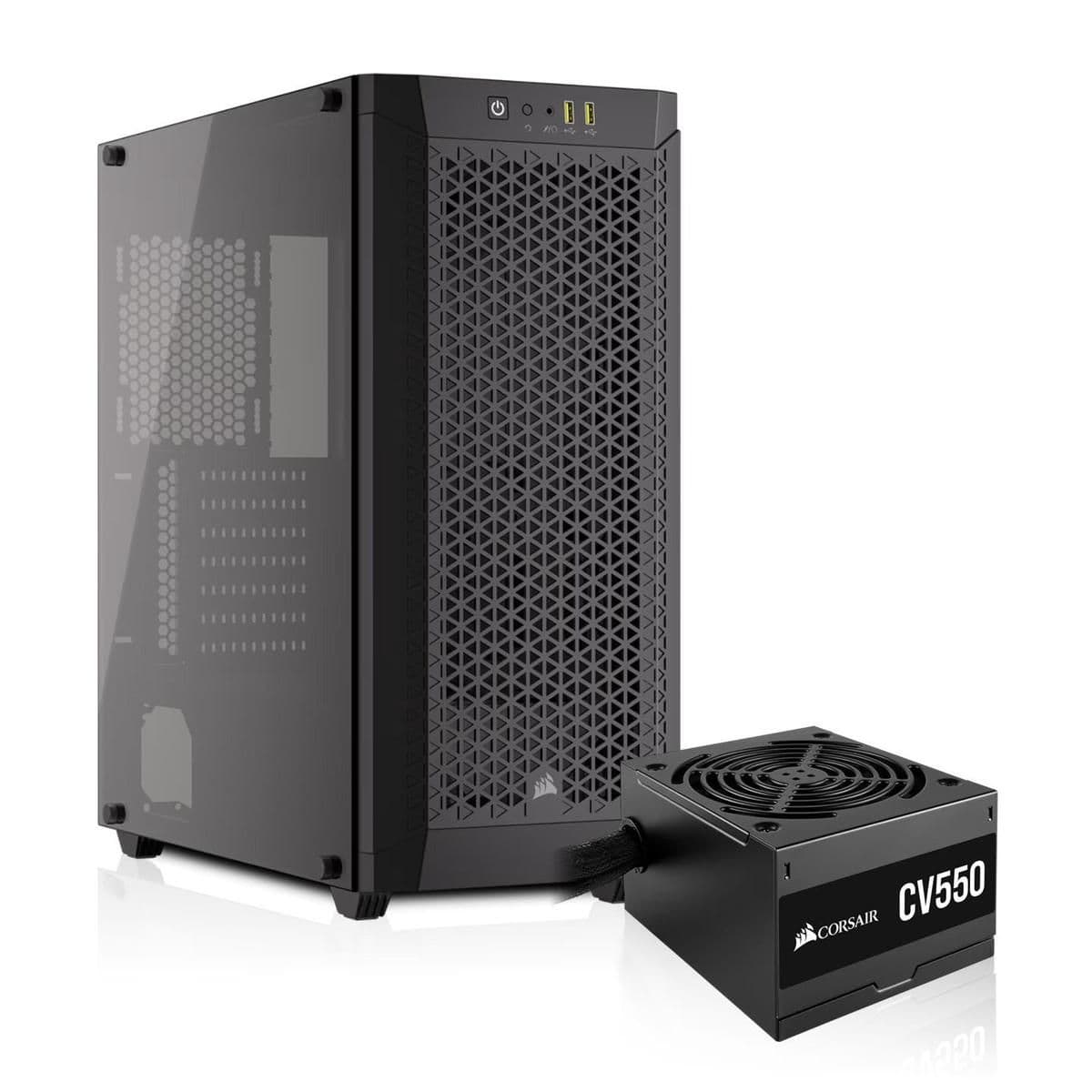 Corsair 480T ATX Mid Tower Black Tempered Glass Side Panel main image