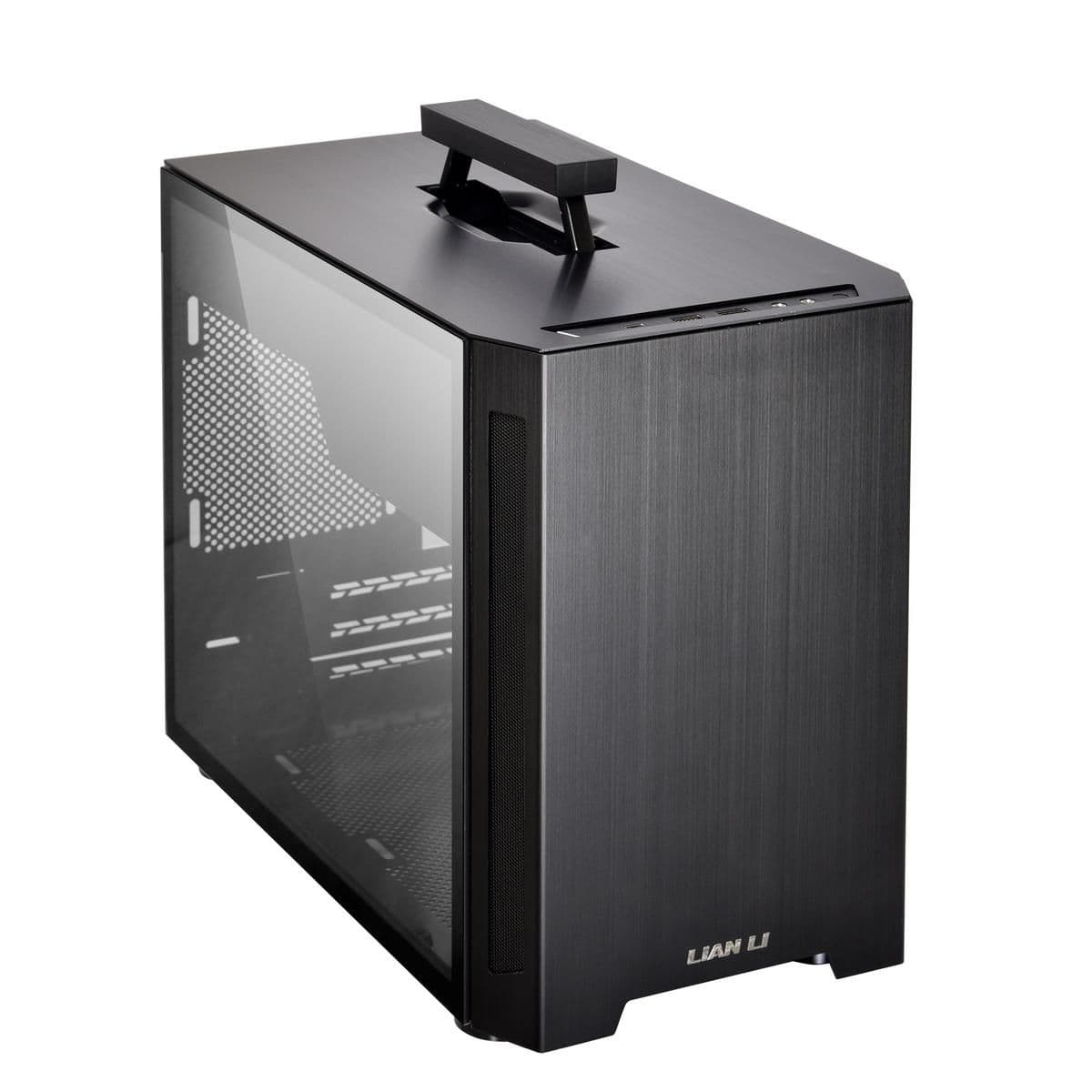 Lian Li TU150 Mini-ITX Desktop Black Tempered Glass main image