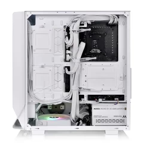 Thermaltake Ceres 350 MX ATX Mid Tower White with Tempered Glass Side Panel and USB 3.2 Gen 2 Type-C USB 3.2 Gen 1 Type-A image