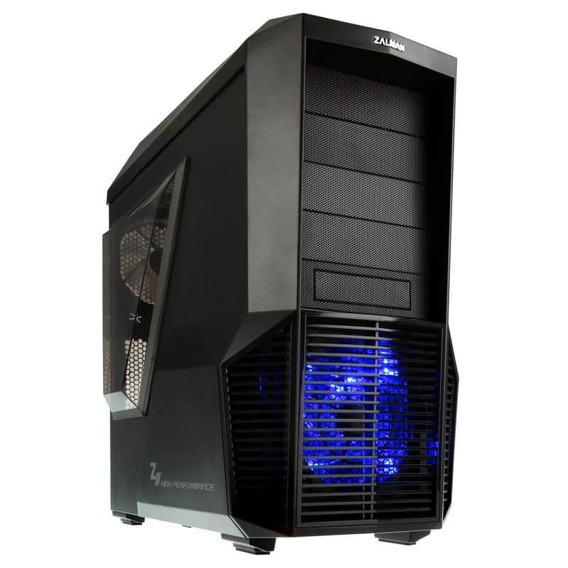 Zalman Z11 ATX Mid Tower Black with Acrylic Side Panel and USB 2.0 Type-A Front Panel main image