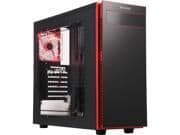In Win 703 ATX Mid Tower Black / Red Acrylic Side Panel USB 3.2 Gen 1 & USB 2.0 Front Panel main image